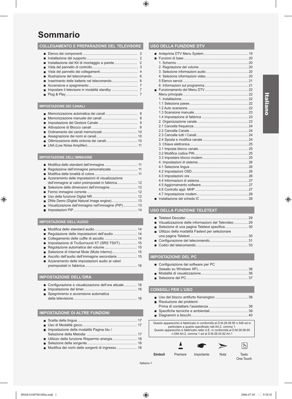Samsung LE32S74BD User Manual | Page 43 / 125