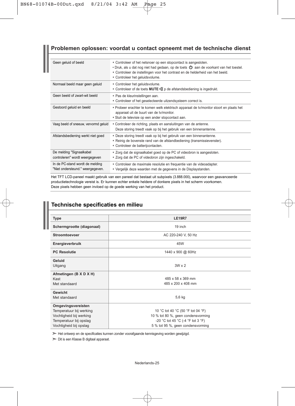 Samsung LE19R71B User Manual | Page 102 / 179