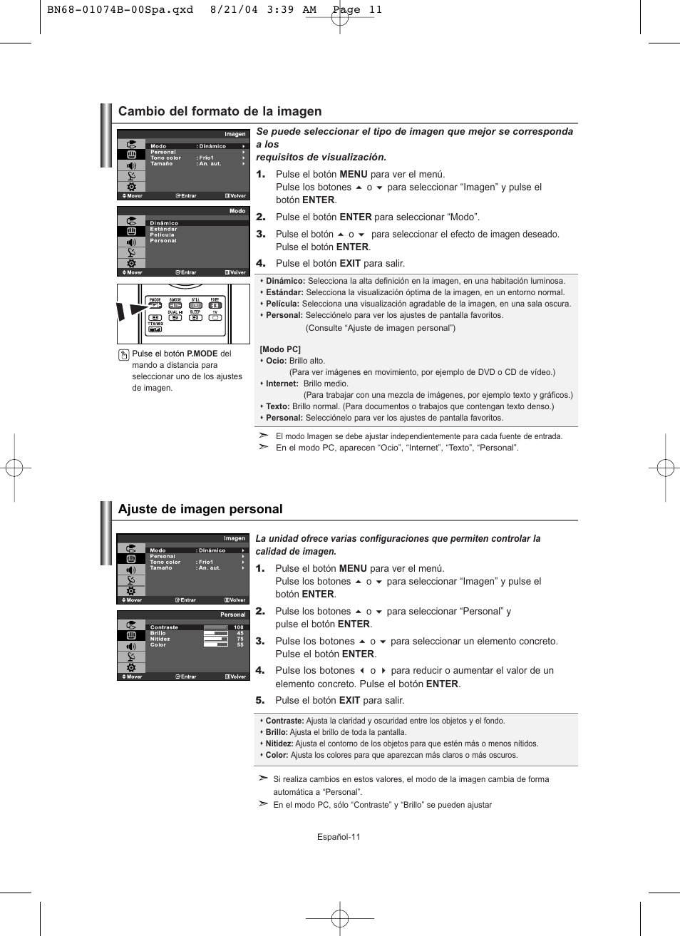 Samsung LE19R71B User Manual | Page 113 / 179