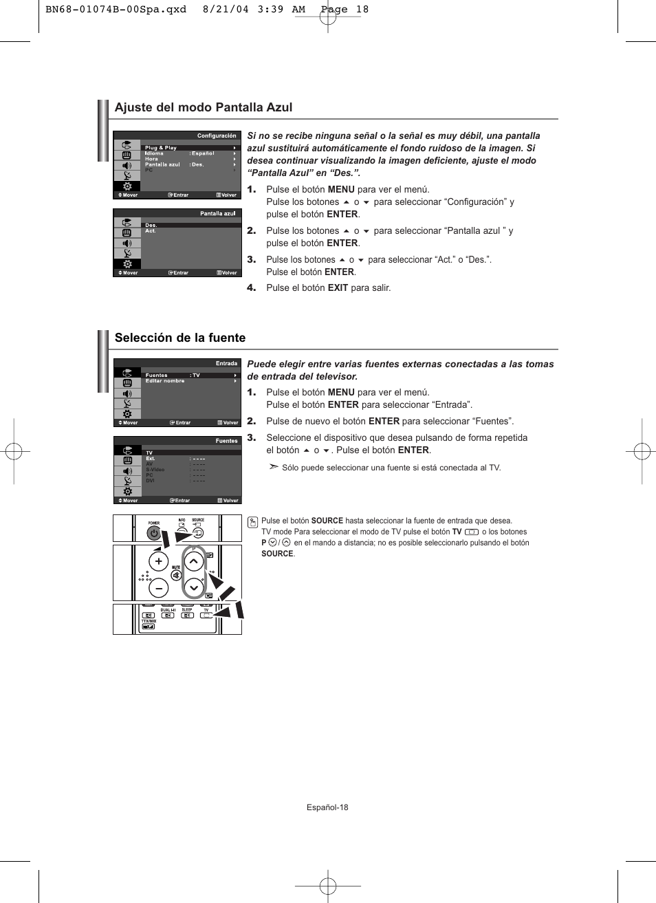 Samsung LE19R71B User Manual | Page 120 / 179