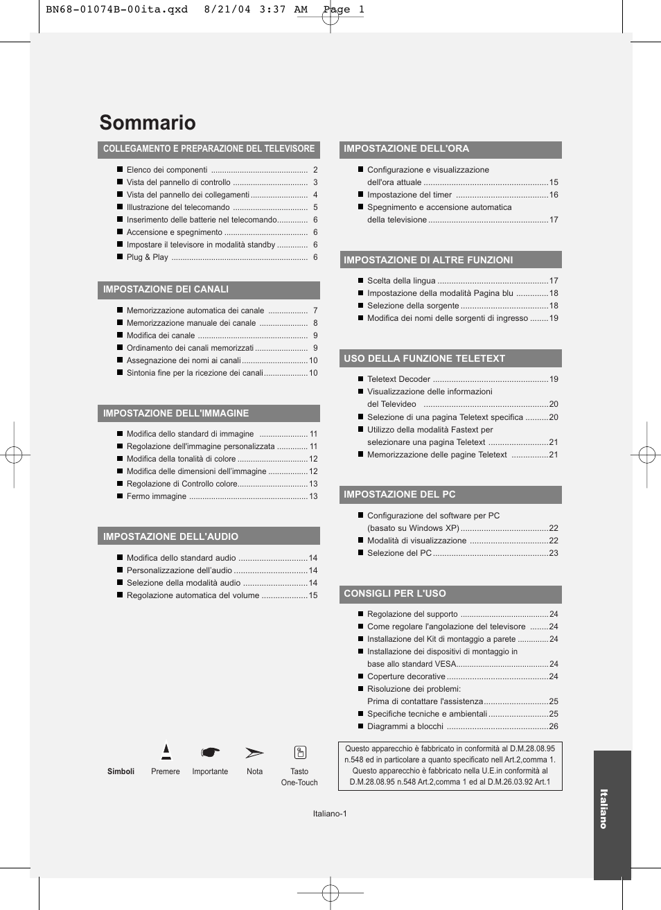 Samsung LE19R71B User Manual | Page 153 / 179