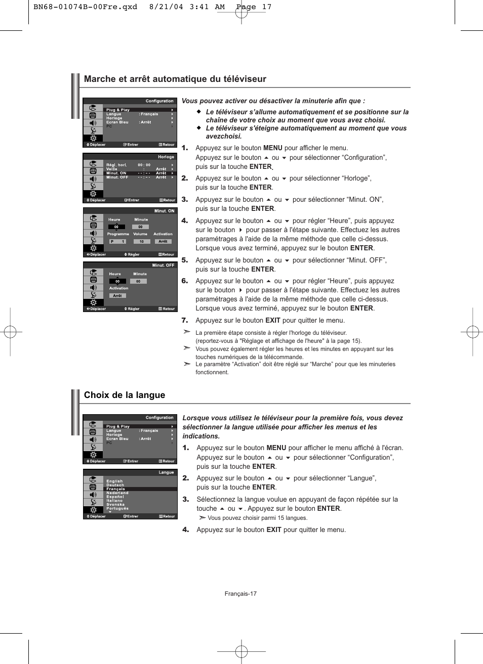 Samsung LE19R71B User Manual | Page 44 / 179