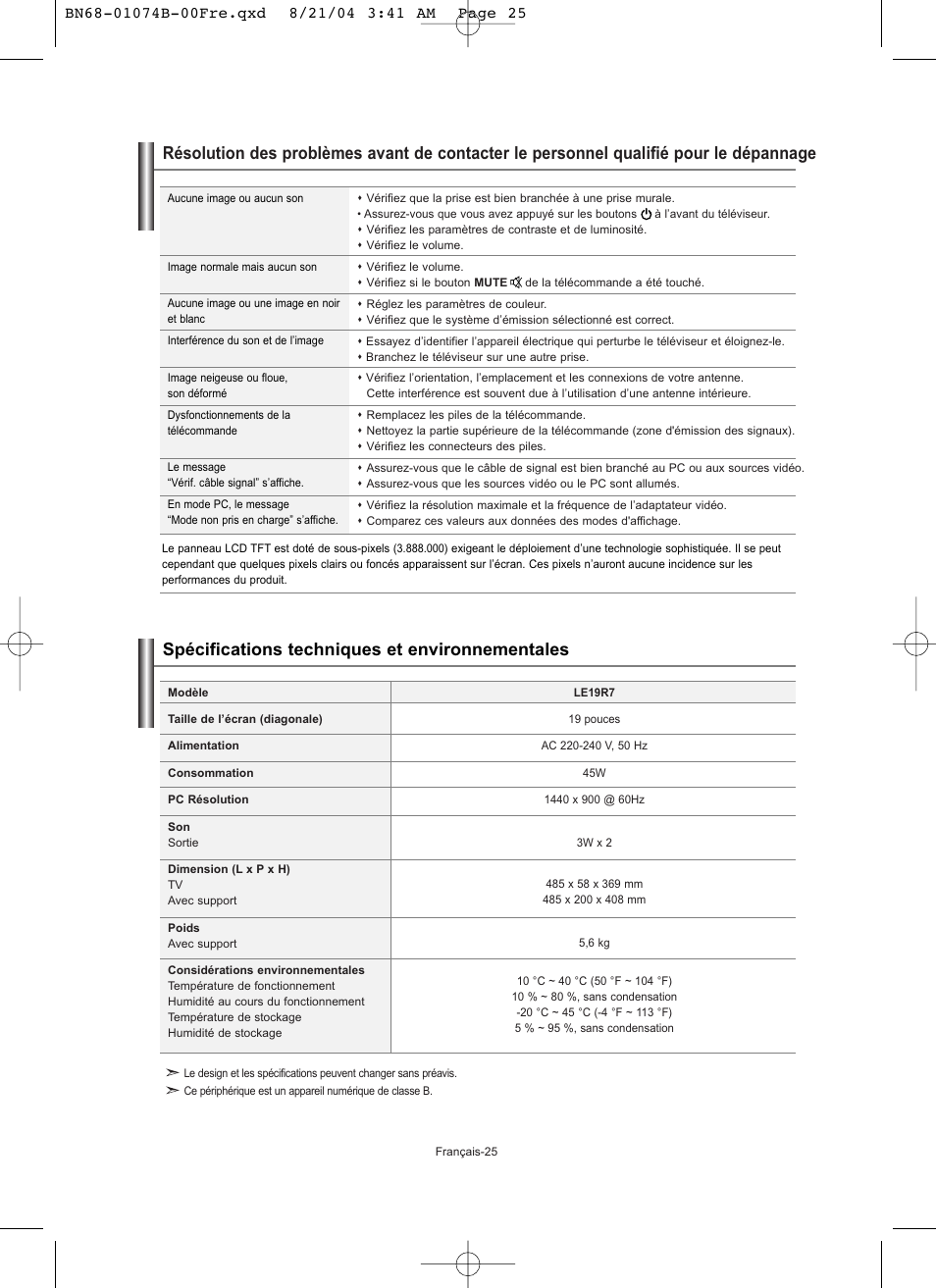 Samsung LE19R71B User Manual | Page 52 / 179