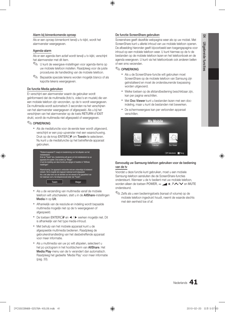 Samsung PS50C551G2W User Manual | Page 191 / 452