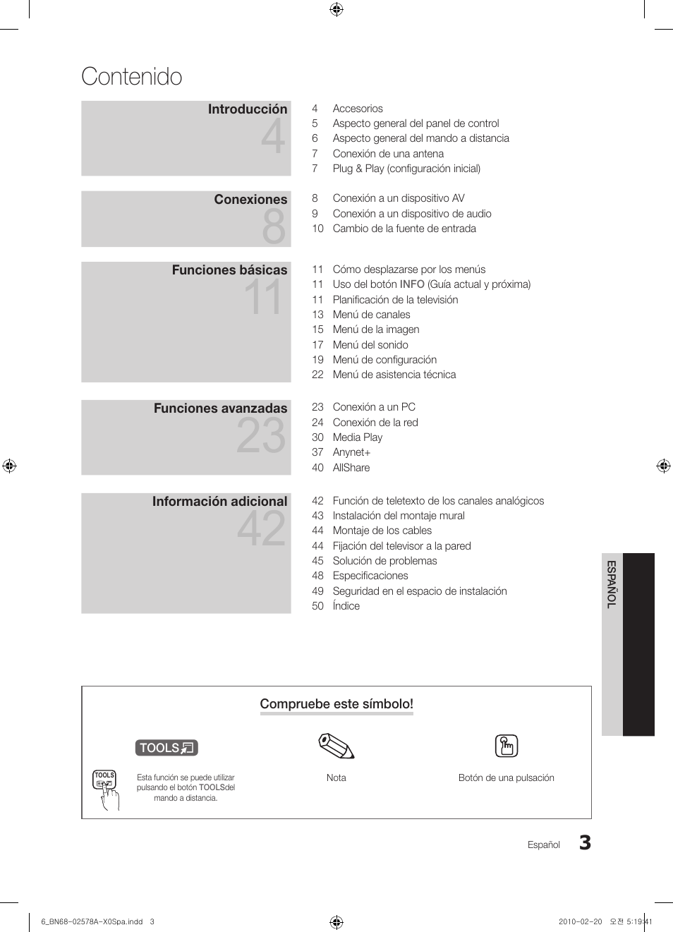 Samsung PS50C551G2W User Manual | Page 253 / 452