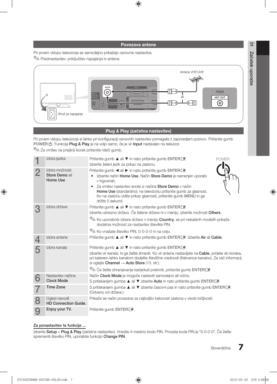 Samsung PS50C551G2W User Manual | Page 357 / 452
