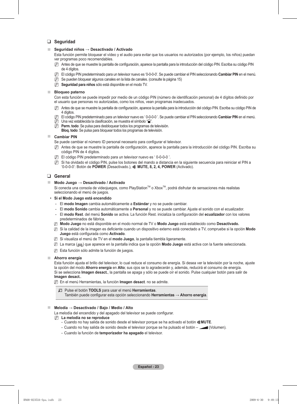 Samsung PS50B430P2W User Manual | Page 179 / 283