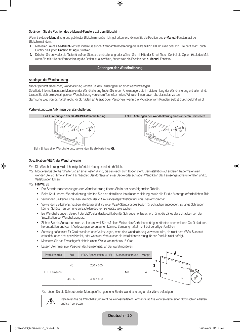 Samsung UE46ES8000Q User Manual | Page 67 / 71