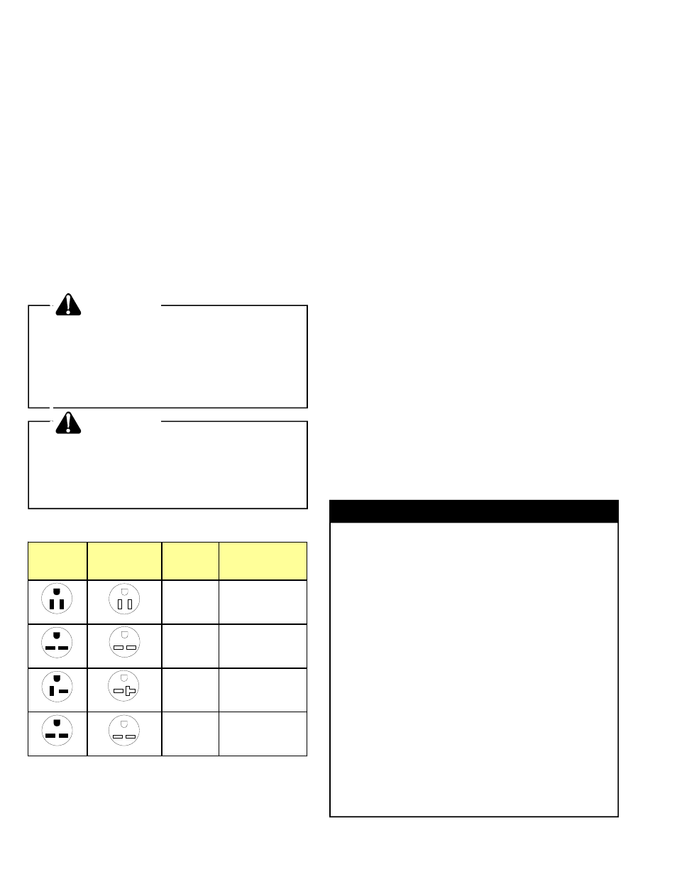 Electrical requirements, Safety features, Warning | Advantages of amana’s electronic controls | Amana Quiet Zone 5M11TB User Manual | Page 2 / 9
