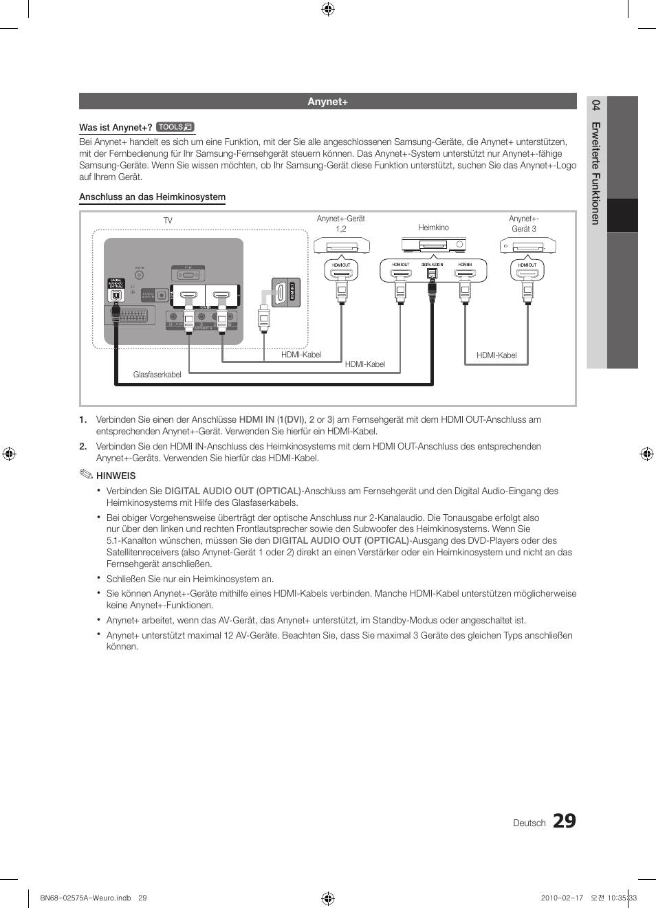 Samsung PS50C450B1W User Manual | Page 109 / 361