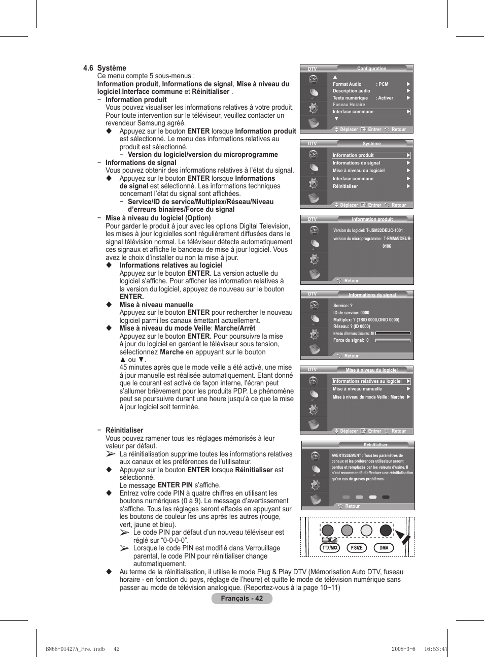 Samsung PS50A557S3F User Manual | Page 104 / 495