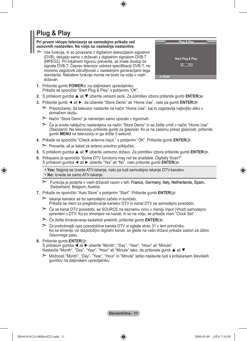 Plug & play | Samsung LE37A656A1F User Manual | Page 489 / 546