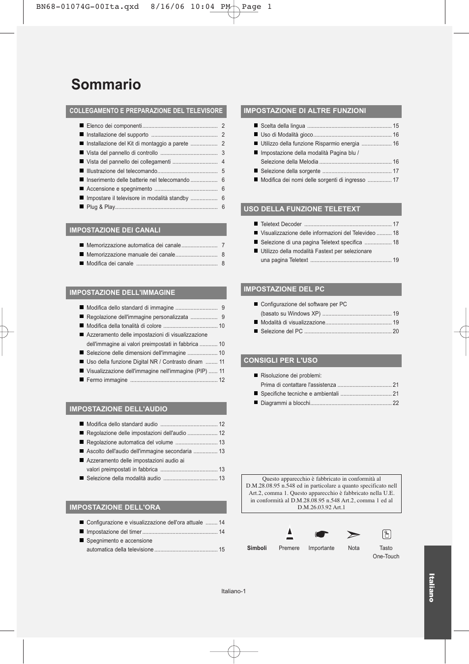 Samsung LE23R71B User Manual | Page 129 / 152