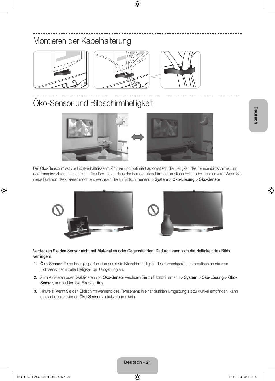 Samsung PS51F8500SZ User Manual | Page 69 / 73