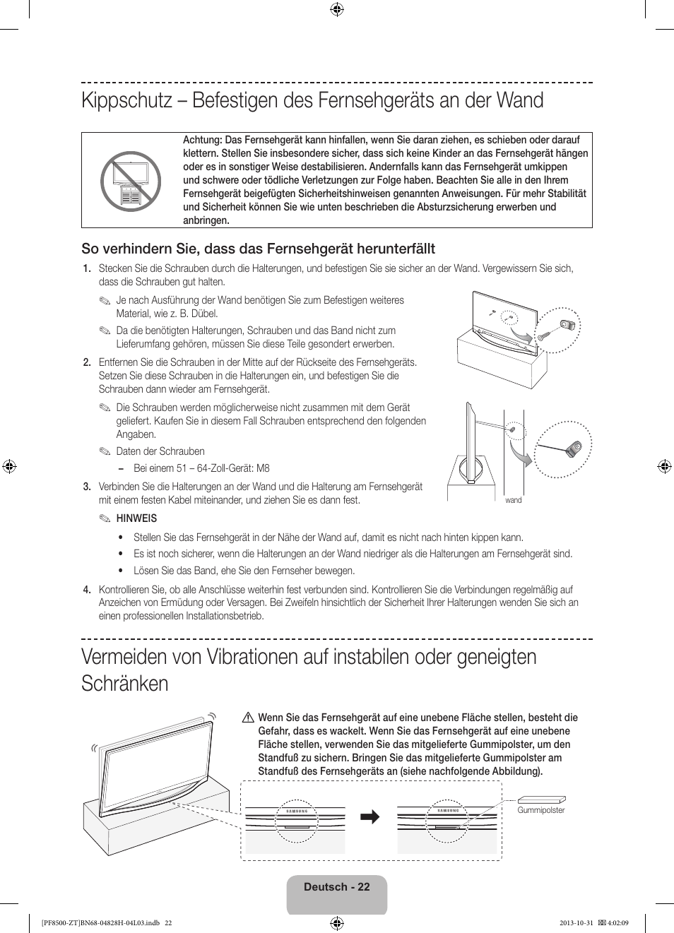 Samsung PS51F8500SZ User Manual | Page 70 / 73