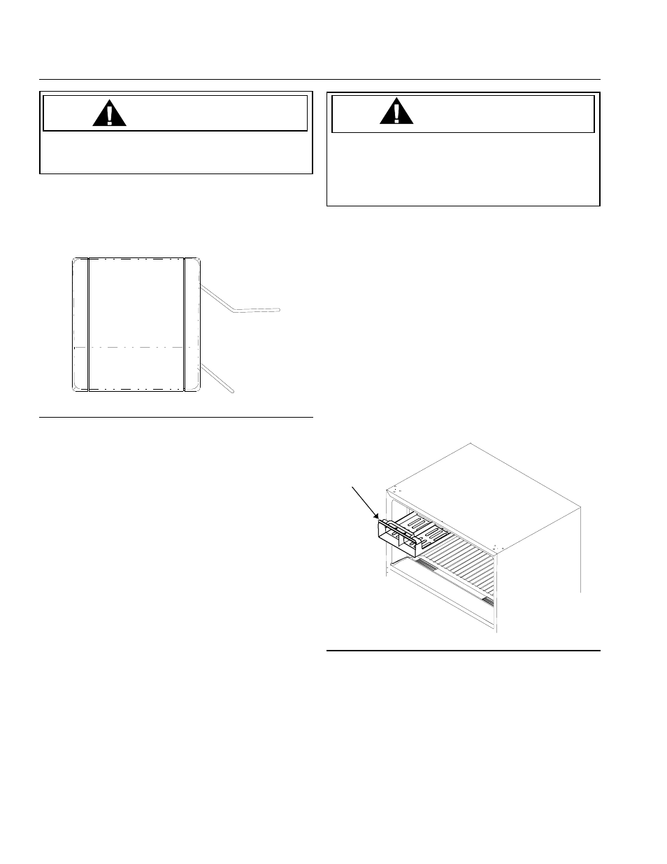 Caractéristiques deepfreeze, Machine à glaçons automatique, Support de bac à glaçons (certains modèles) | Mise en garde | Amana Top-Freezer Refrigerator User Manual | Page 50 / 57