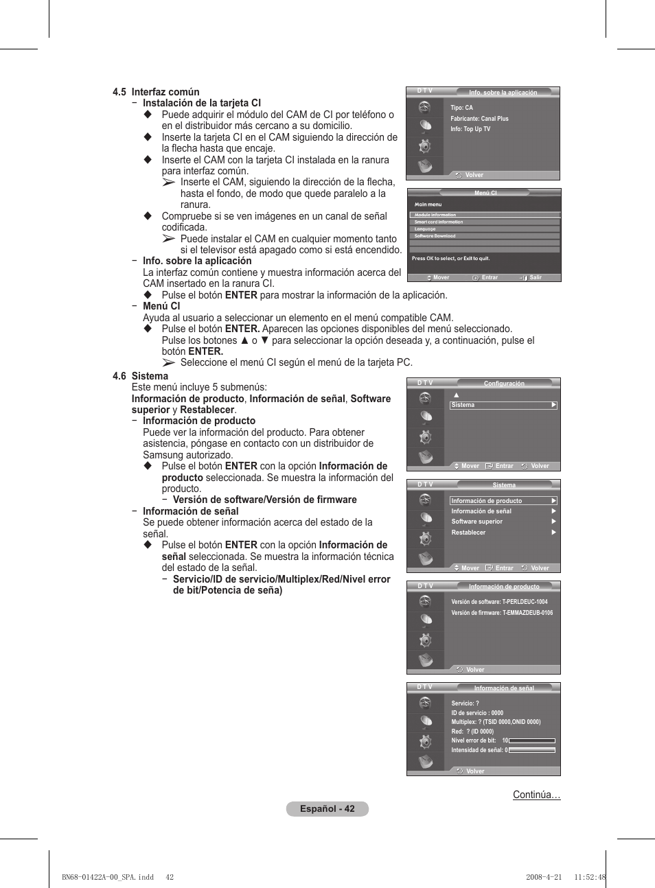 Samsung PS50A476P1D User Manual | Page 319 / 444