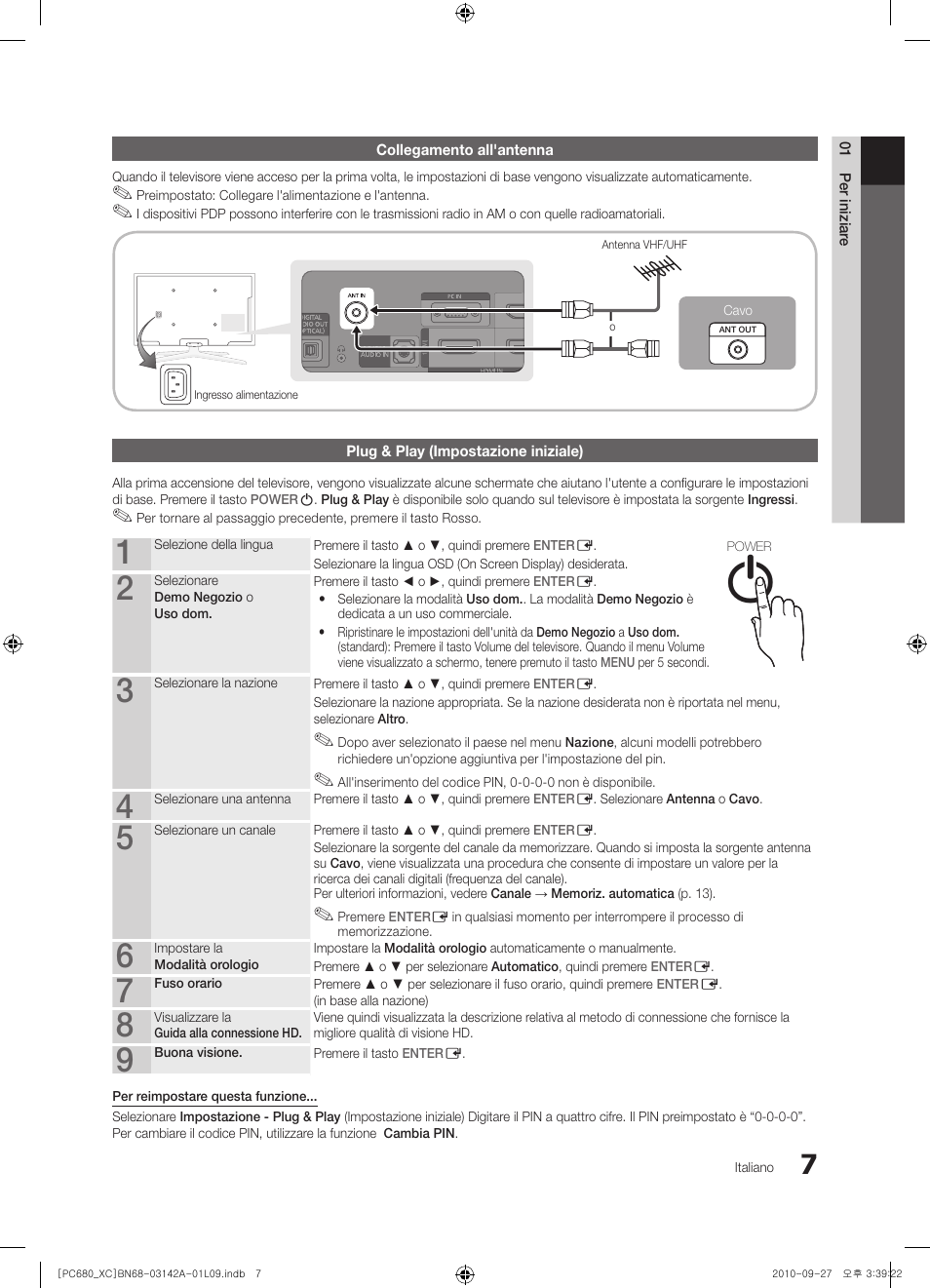 Samsung PS50C680G5W User Manual | Page 215 / 474