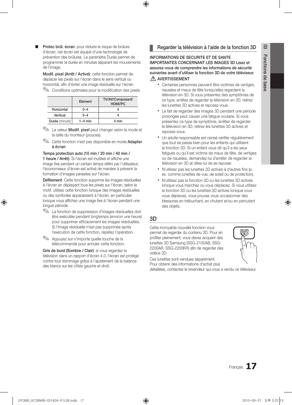 Samsung PS50C680G5W User Manual | Page 69 / 474