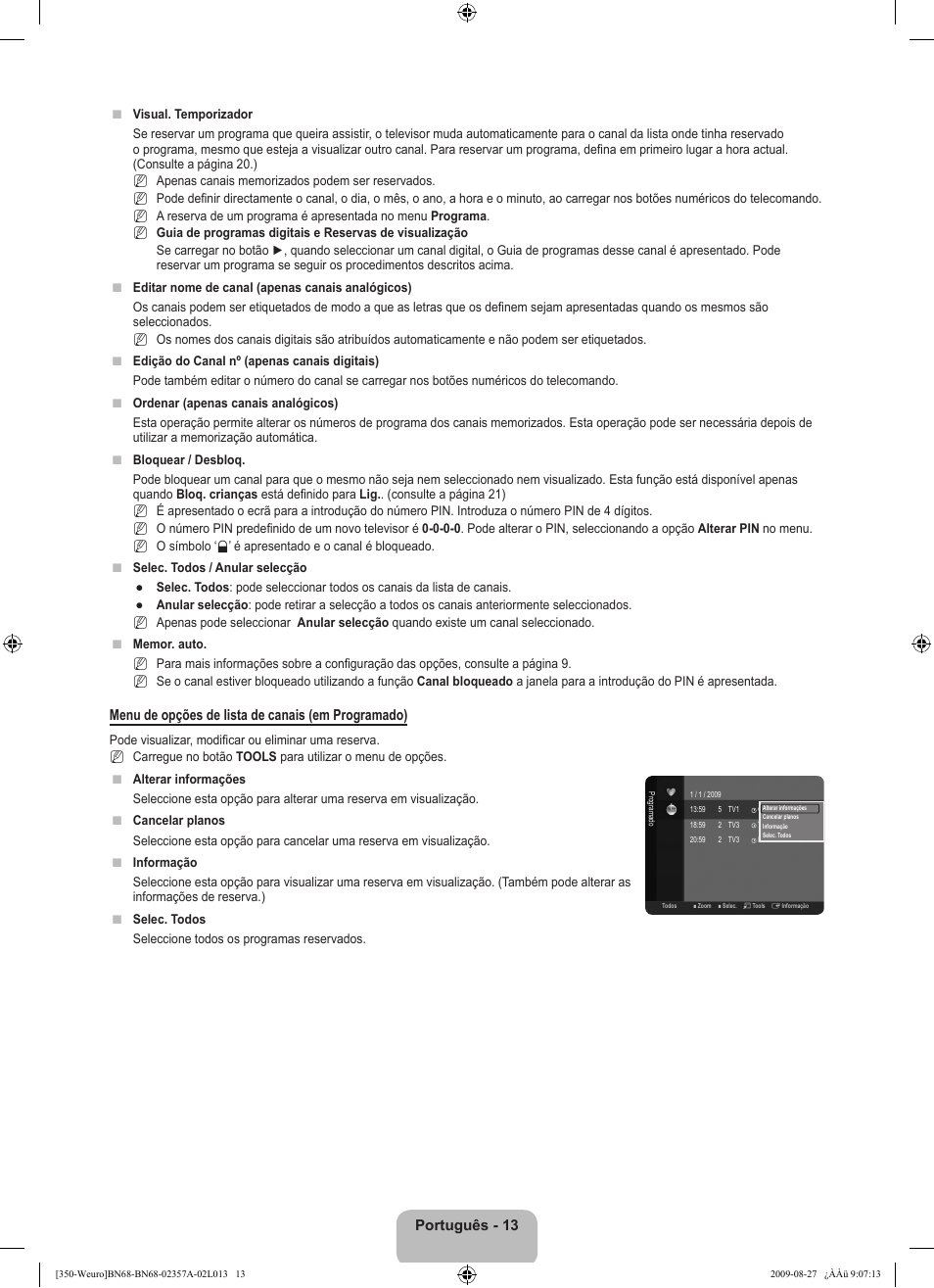 Samsung LE22B350F2W User Manual | Page 219 / 314