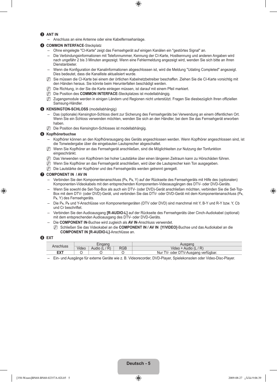 Samsung LE22B350F2W User Manual | Page 75 / 314