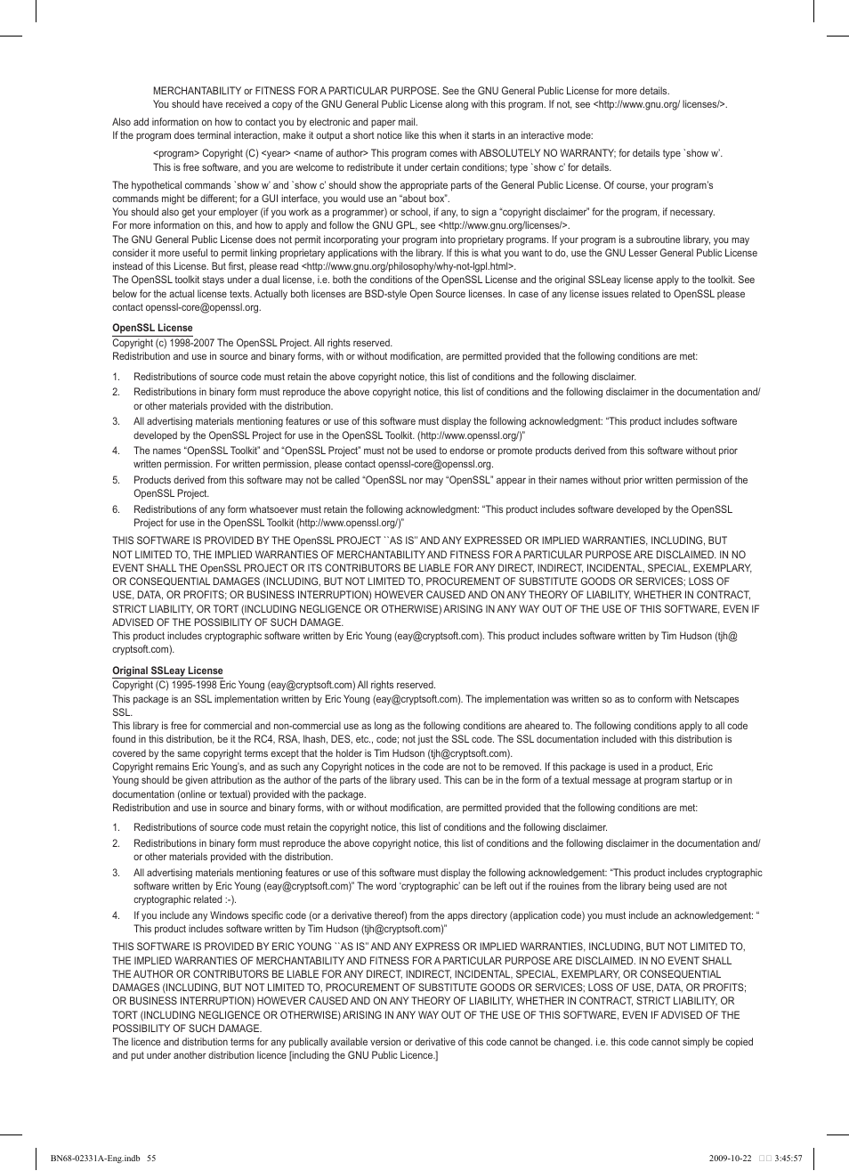Samsung PS50B551T3W User Manual | Page 55 / 419