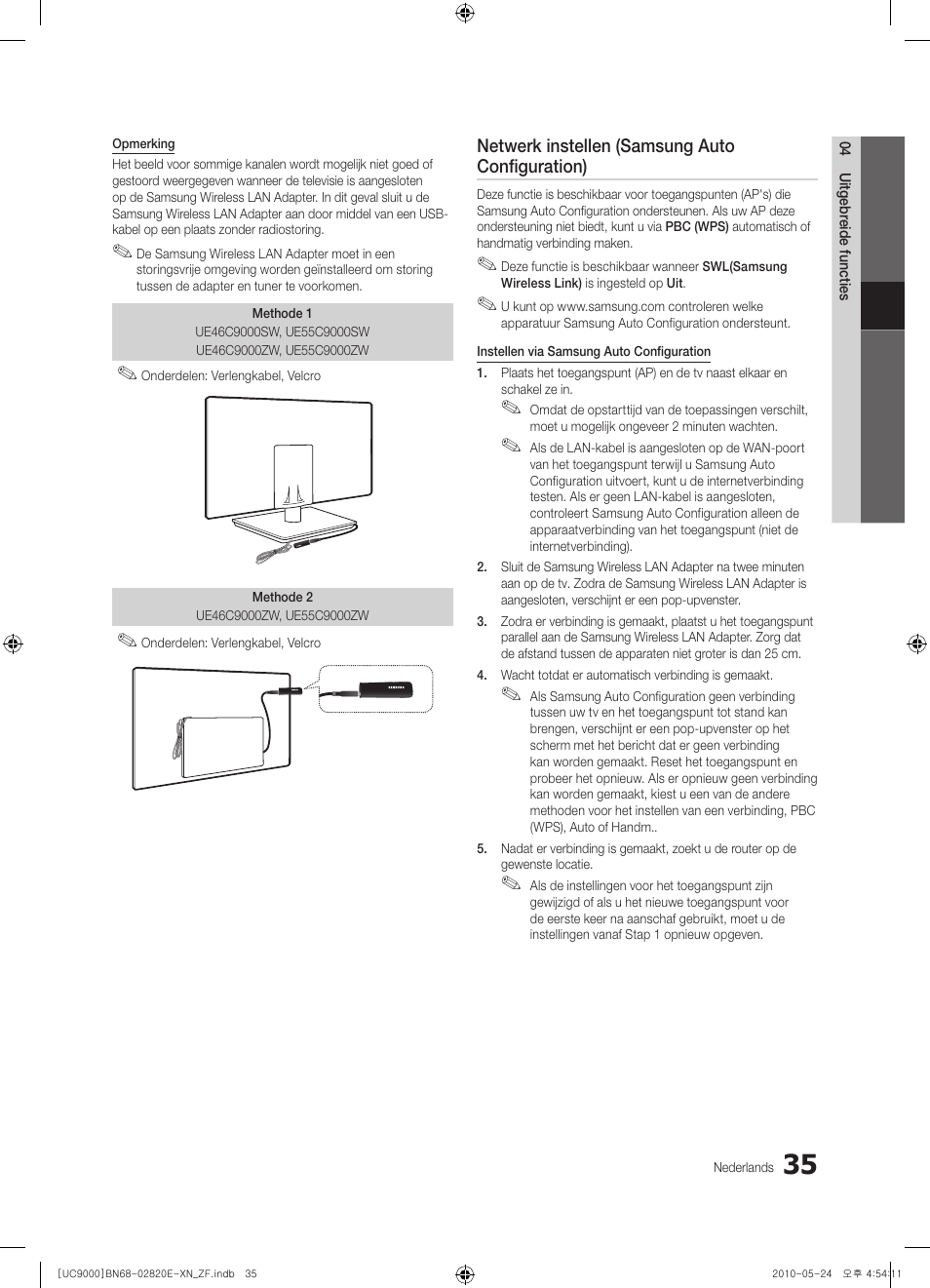 Samsung UE46C9000ZW User Manual | Page 227 / 257