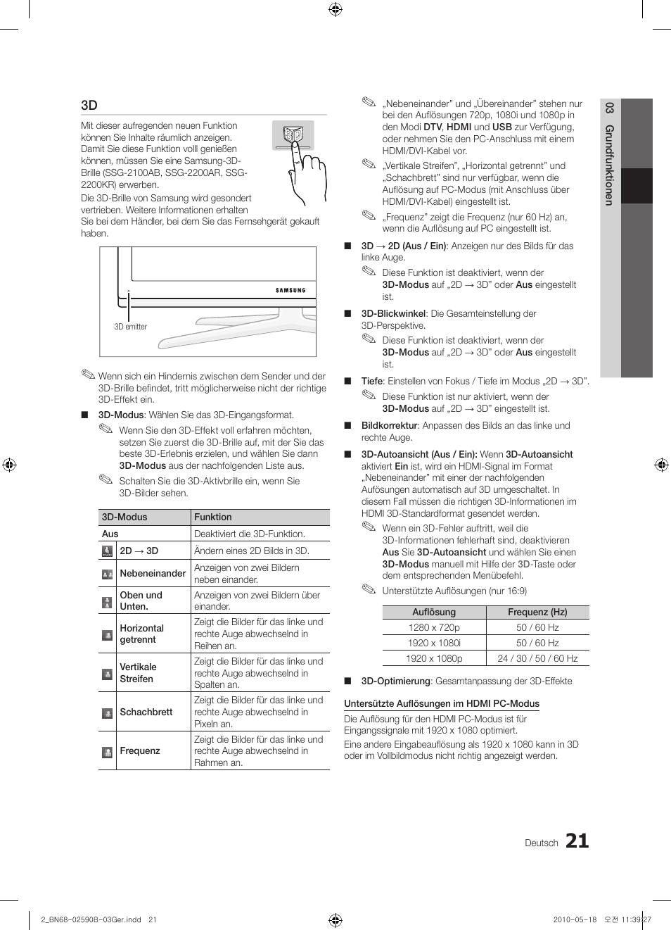Samsung UE40C7700WS User Manual | Page 85 / 257