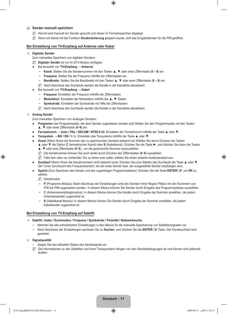 Samsung LE46B579A5S User Manual | Page 181 / 221