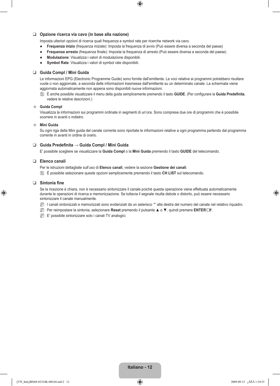 Samsung LE46B579A5S User Manual | Page 78 / 221