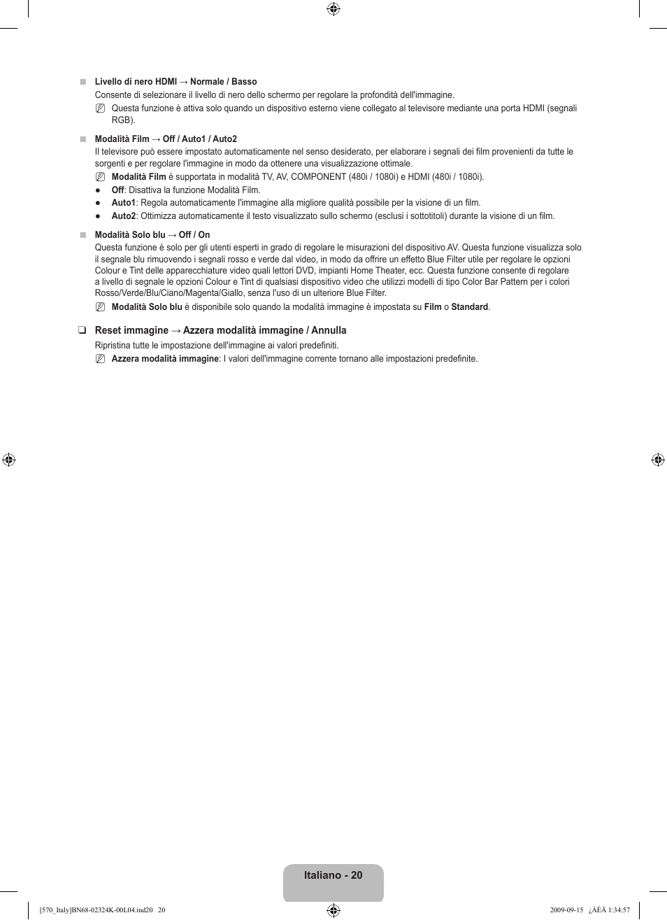 Samsung LE46B579A5S User Manual | Page 86 / 221