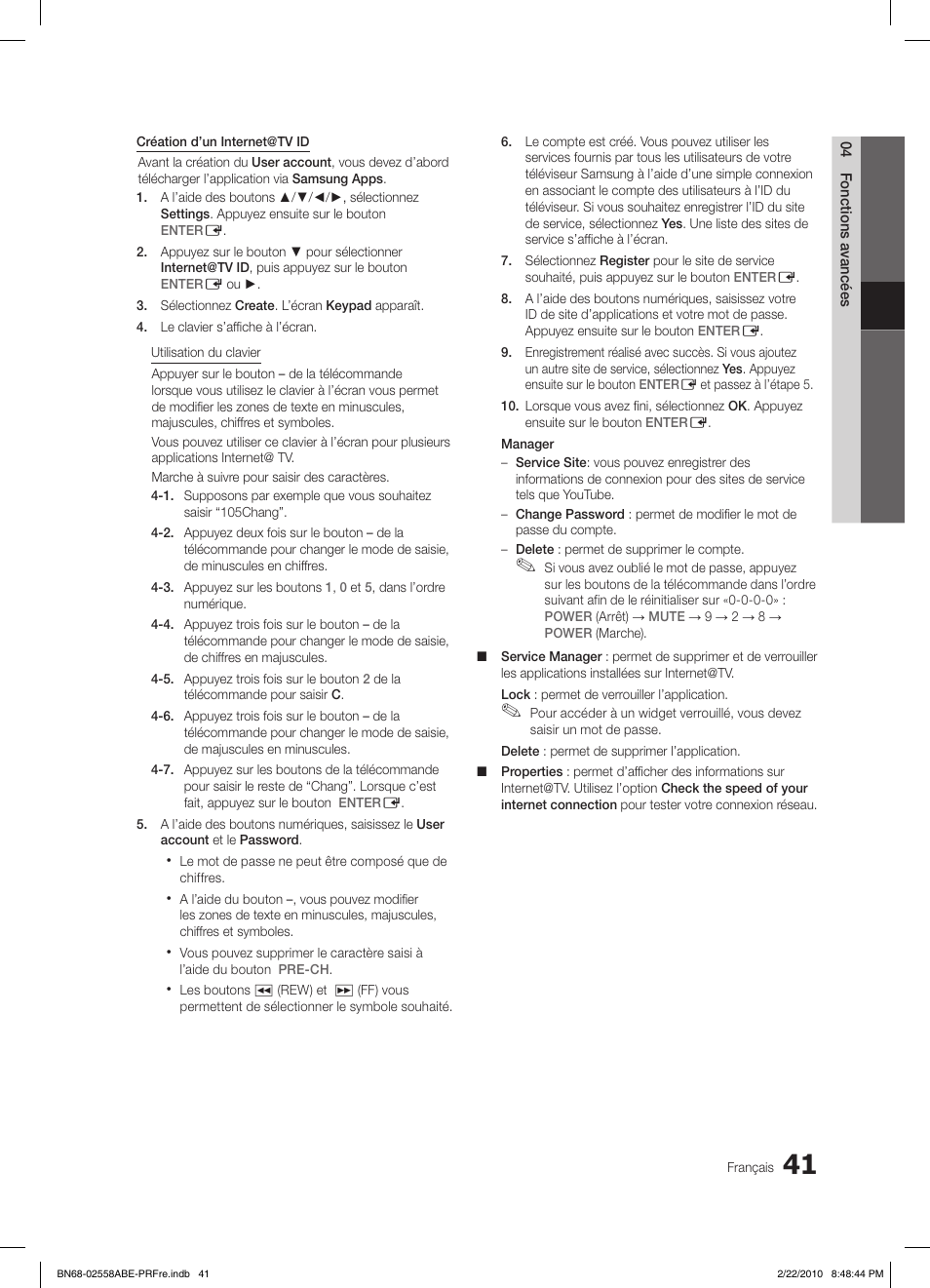 Samsung LE46C653M2W User Manual | Page 149 / 217