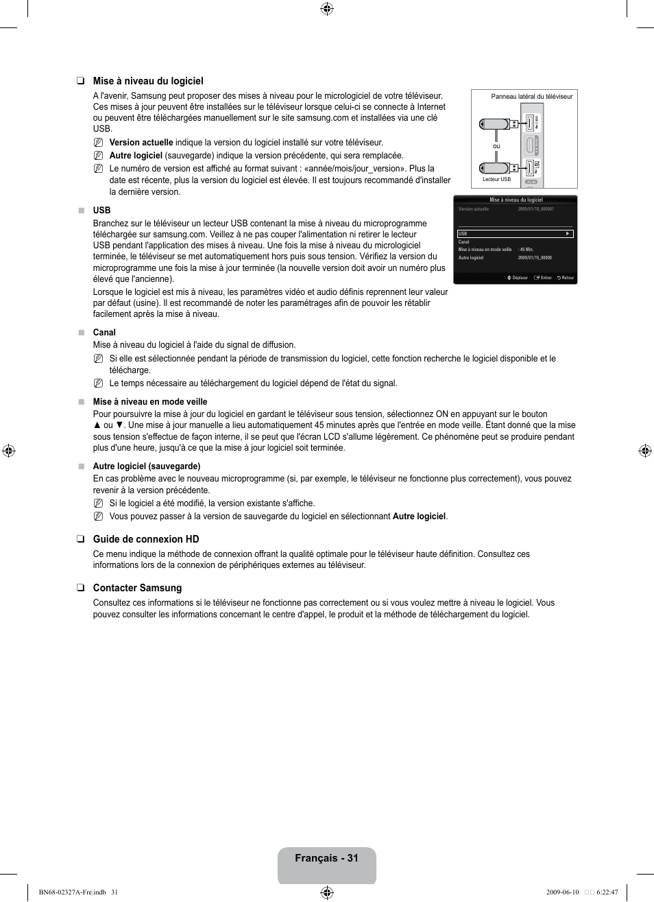 Samsung LE40B750U1P User Manual | Page 187 / 302