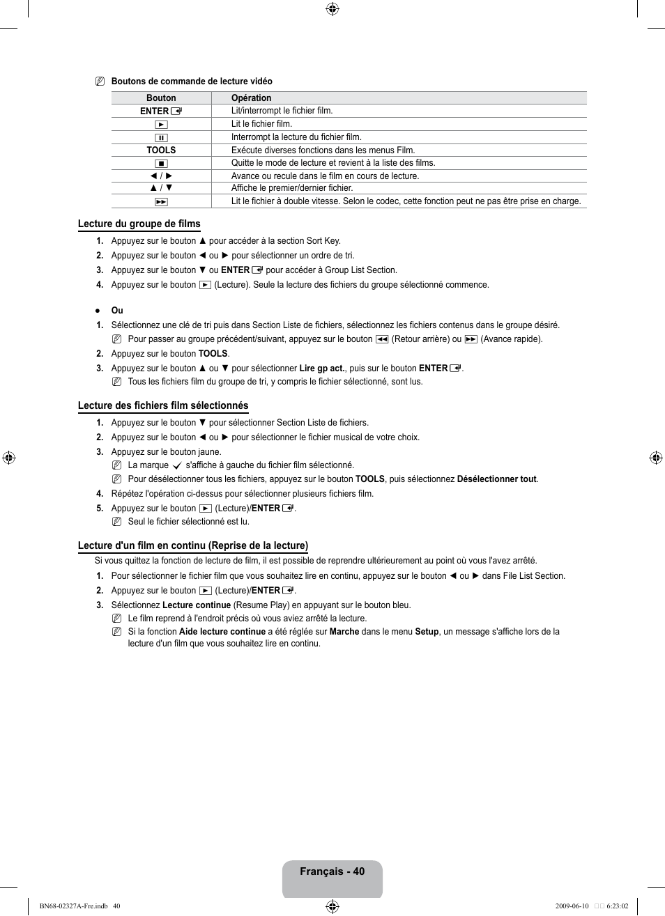 Samsung LE40B750U1P User Manual | Page 196 / 302