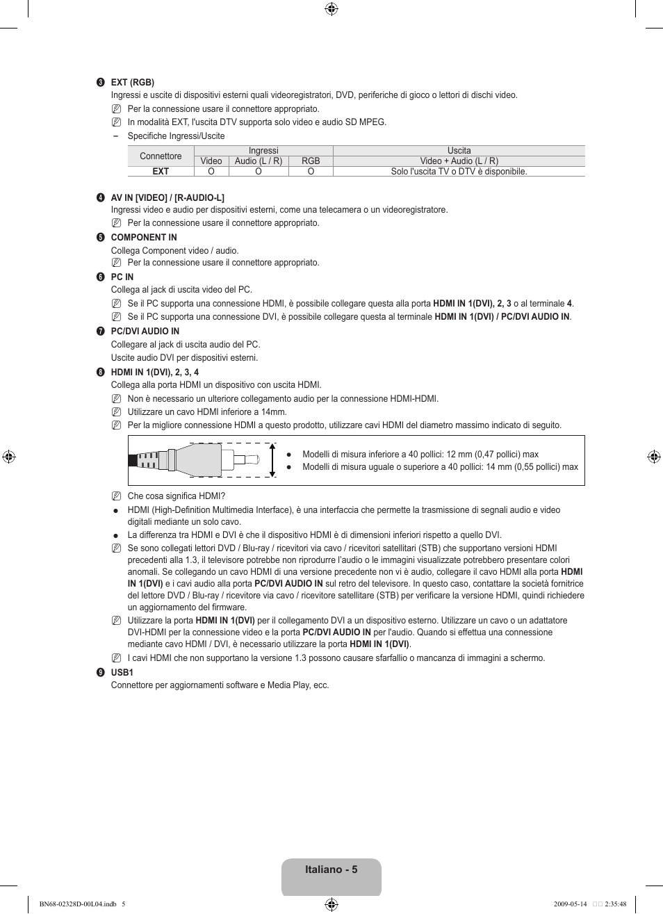 Samsung UE46B6000VP User Manual | Page 171 / 222