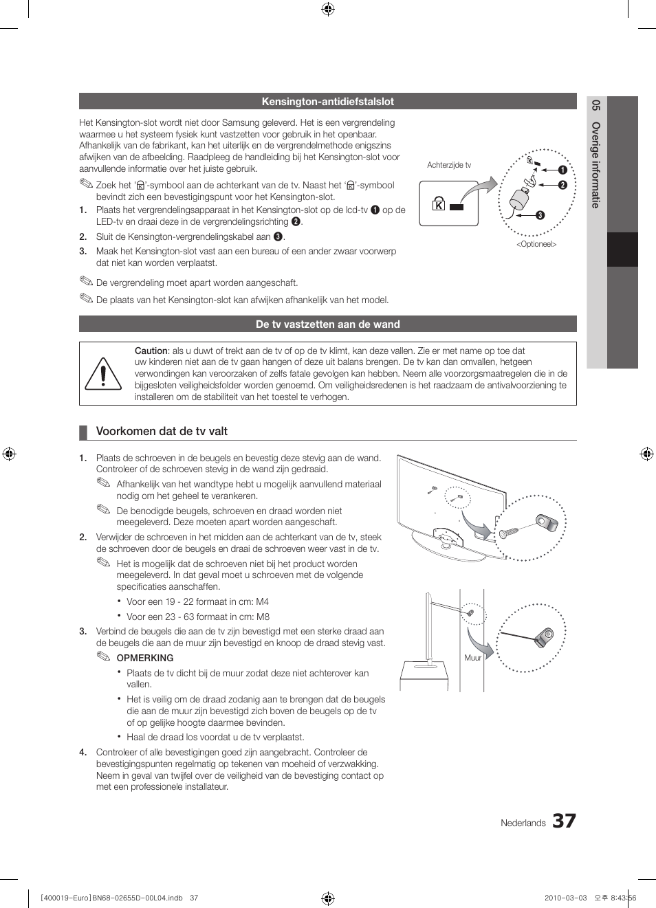 Samsung UE32C4000PW User Manual | Page 163 / 169