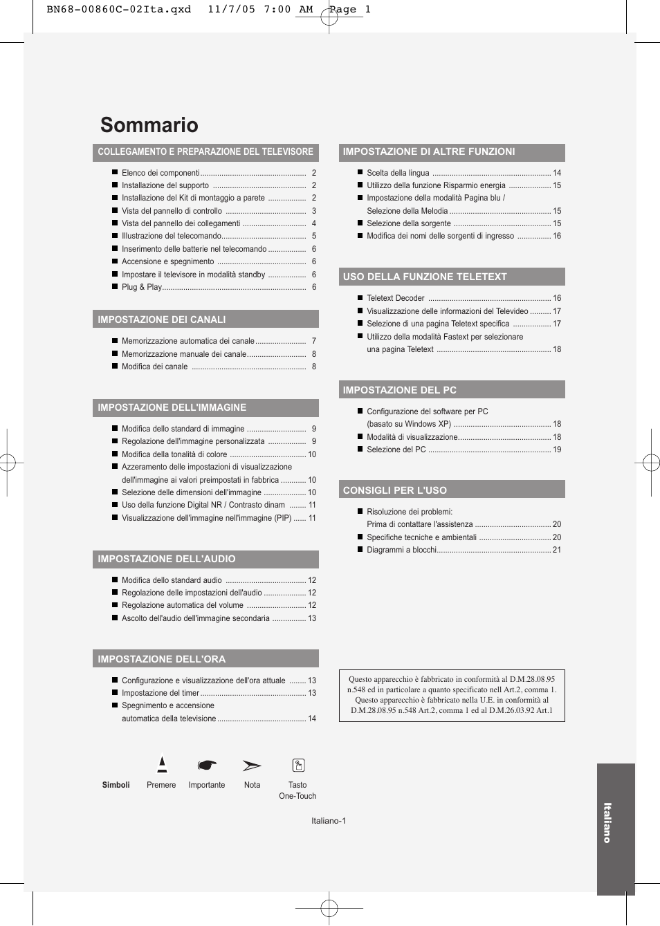 Samsung LE32T51S User Manual | Page 123 / 147