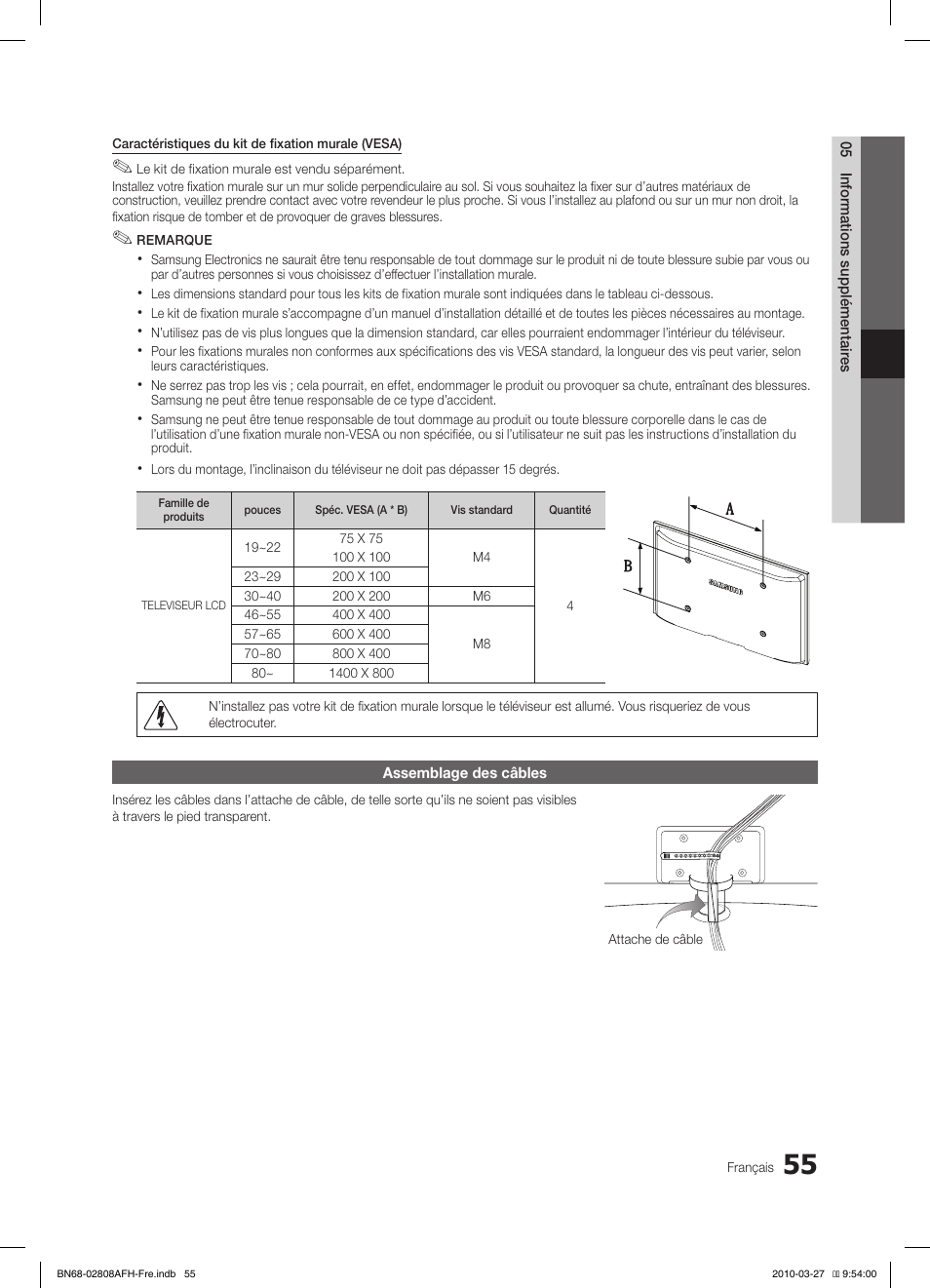 Samsung LE40C750R2W User Manual | Page 116 / 245