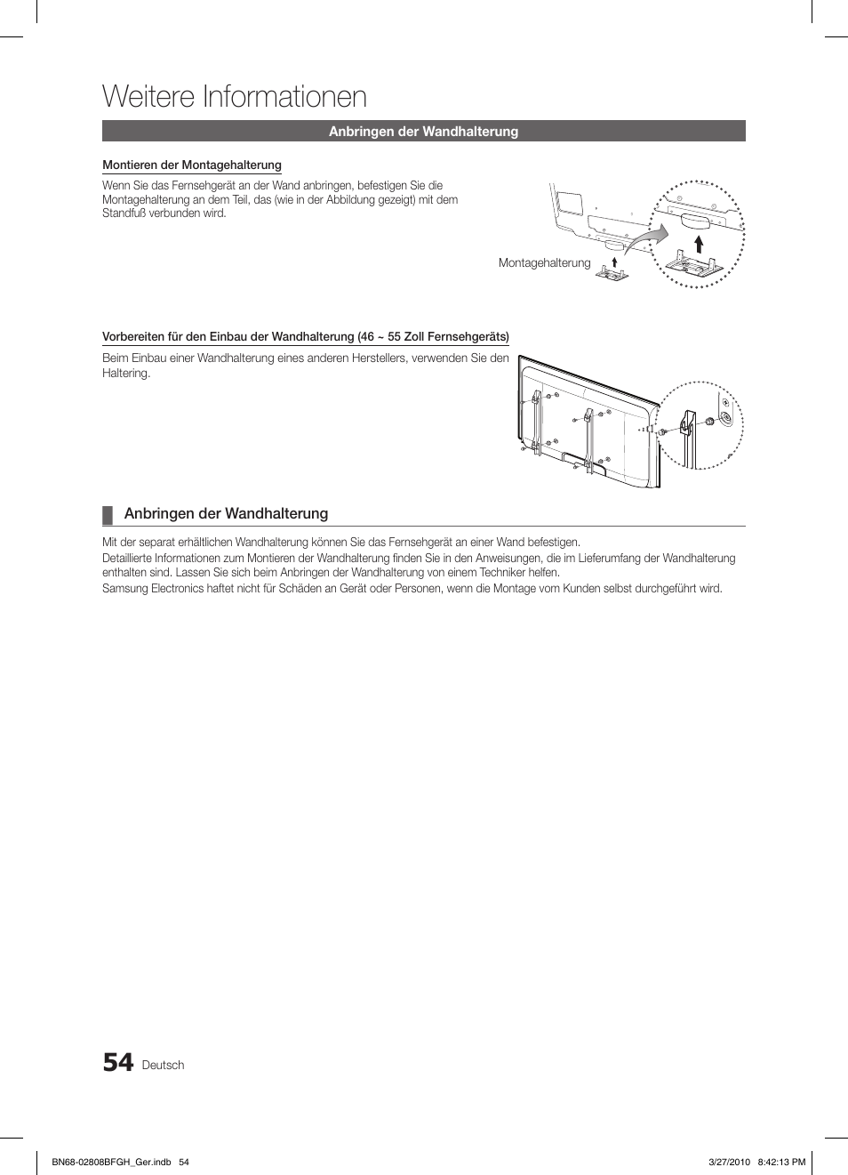 Weitere informationen | Samsung LE40C750R2W User Manual | Page 176 / 245