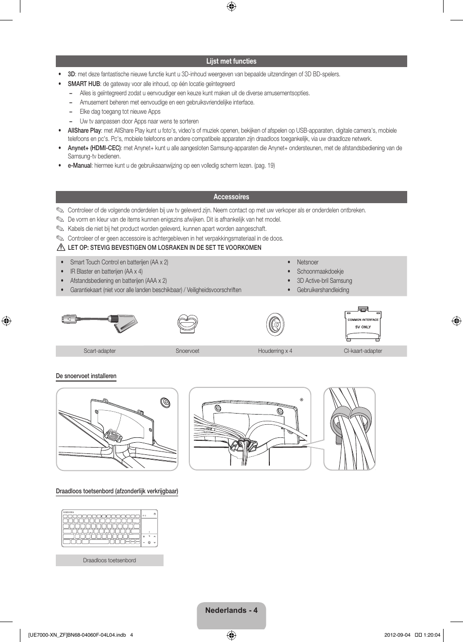 Samsung UE55ES7000S User Manual | Page 73 / 93