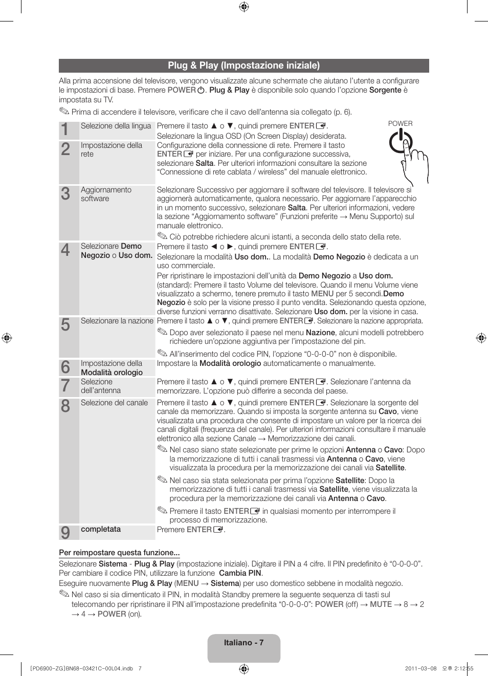 Samsung PS59D6900DS User Manual | Page 65 / 78