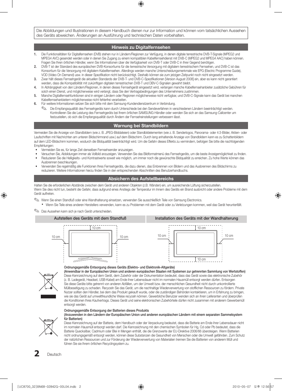 Samsung UE32C8700XS User Manual | Page 126 / 249