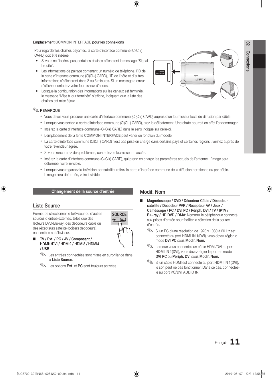 Samsung UE32C8700XS User Manual | Page 73 / 249