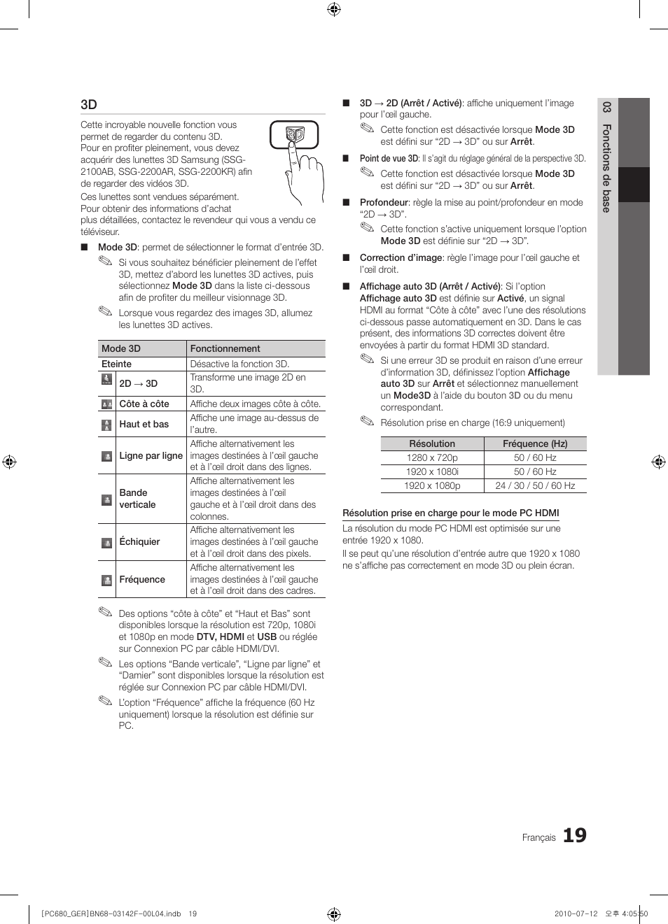 Samsung PS50C687G5S User Manual | Page 127 / 216