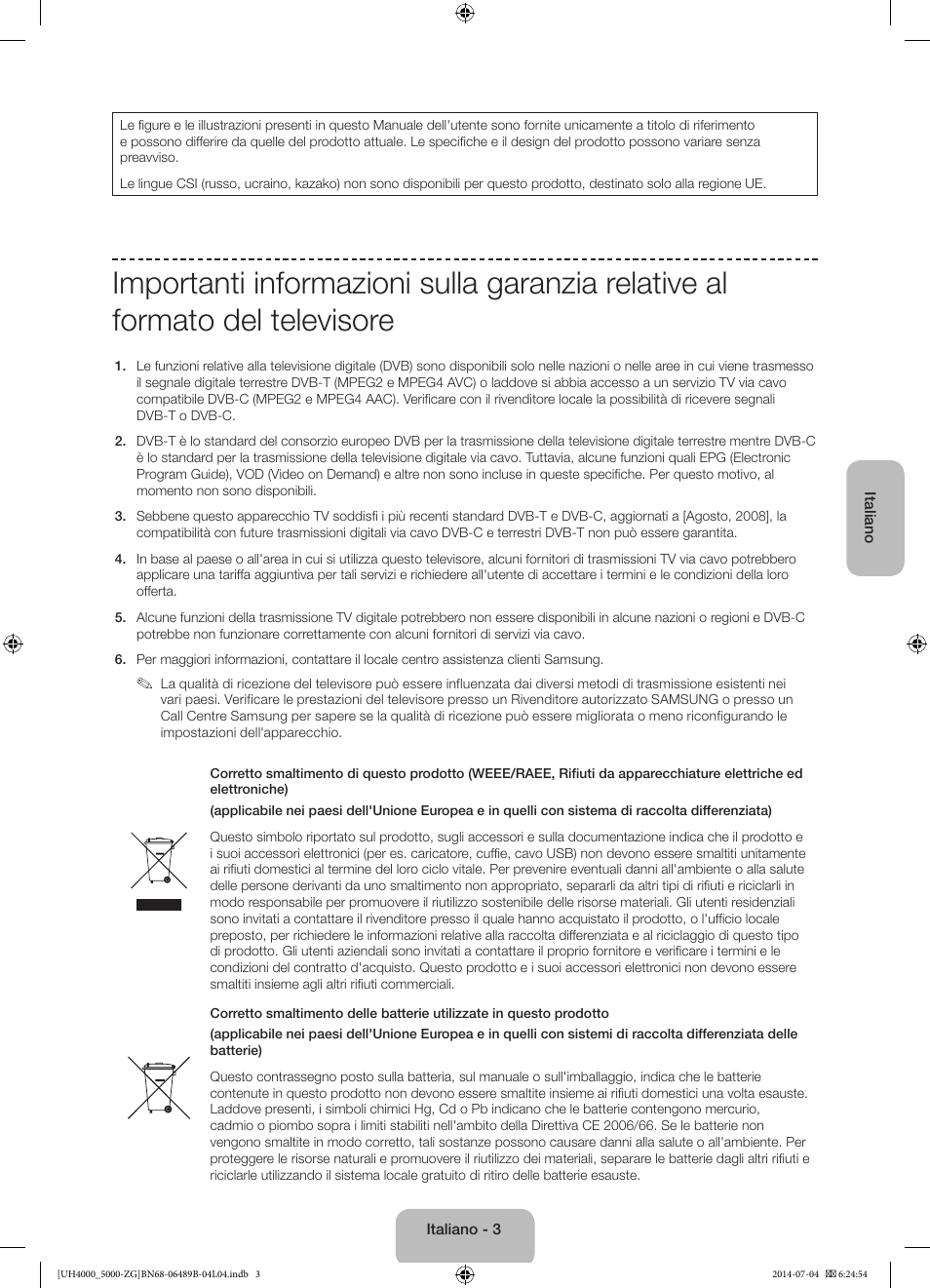 Samsung UE48H5090AS User Manual | Page 69 / 89