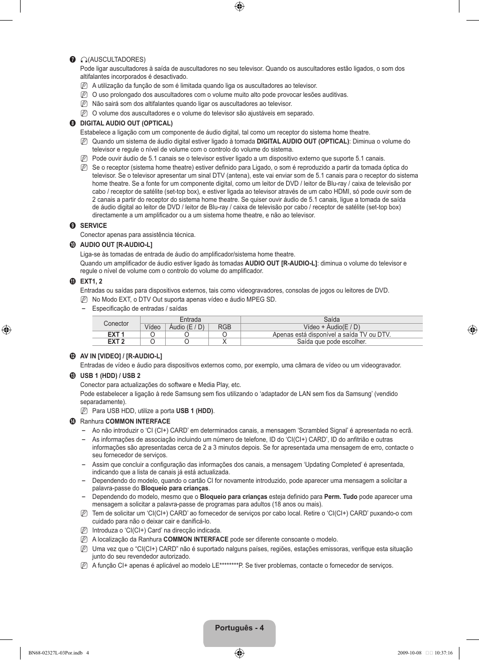 Samsung LE52B750U1W User Manual | Page 454 / 674