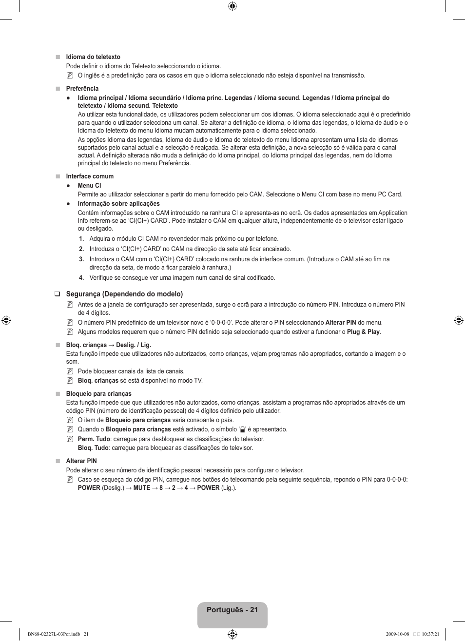 Samsung LE52B750U1W User Manual | Page 471 / 674