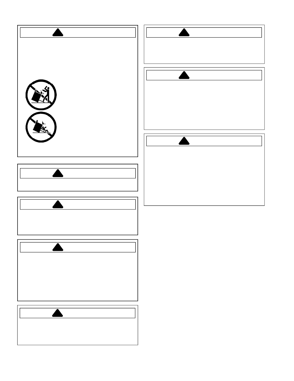 Important safety information, Warning, Caution | Amana RS2320006 User Manual | Page 4 / 39