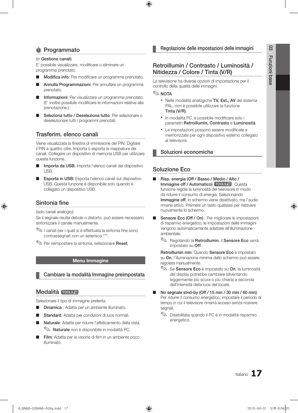 Samsung UE46C8700XS User Manual | Page 209 / 258