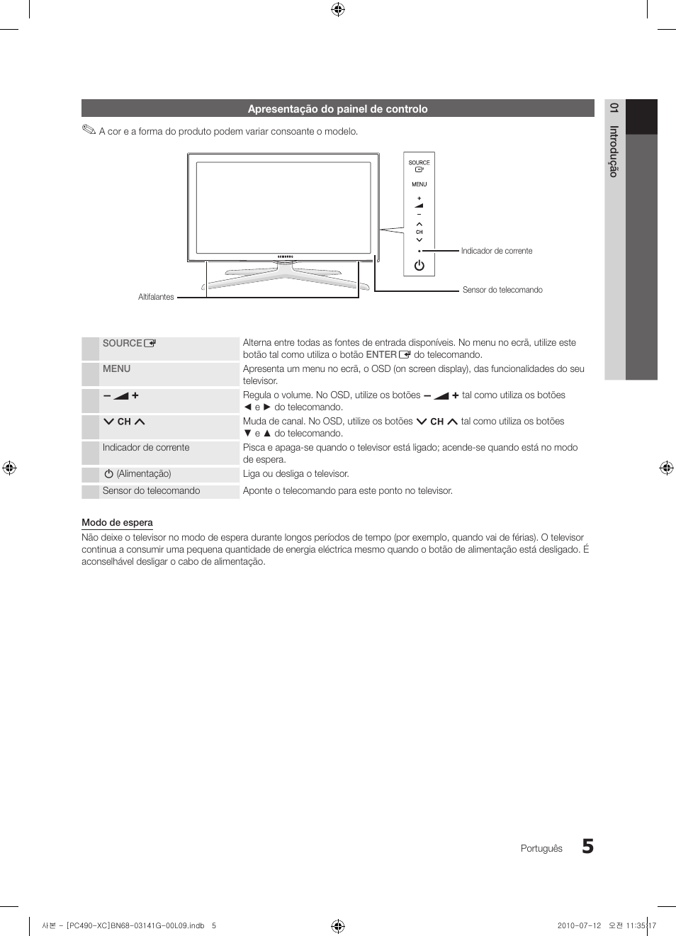 Samsung PS50C490B3W User Manual | Page 259 / 382